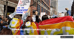 Desktop Screenshot of commonstreet.org